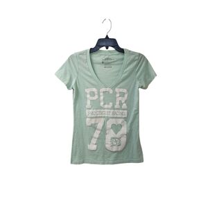 PCR Pro Circuit Racing Mint Green V-Neck Top Women's Medium